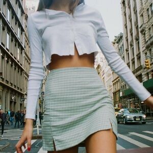 Brandy Melville John Galt Mini Skirt